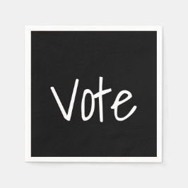 Wählerpapier Napkin Serviette