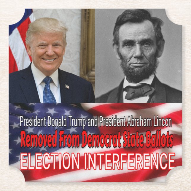 Wahlinterferenz Untersetzer (Vorderseite)