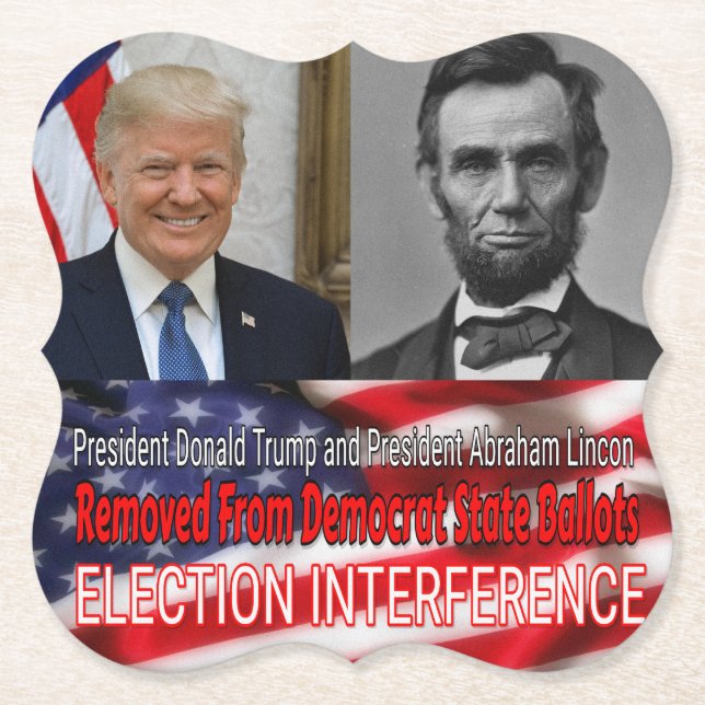Wahlinterferenz Untersetzer (Vorderseite)