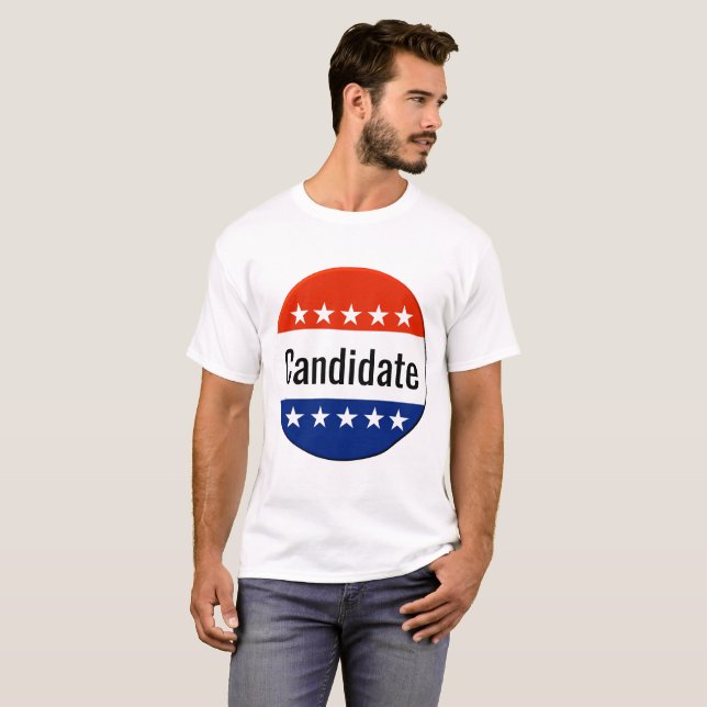 Wahlkampf 2026 für die Kandidatenländer T-Shirt (Vorne ganz)