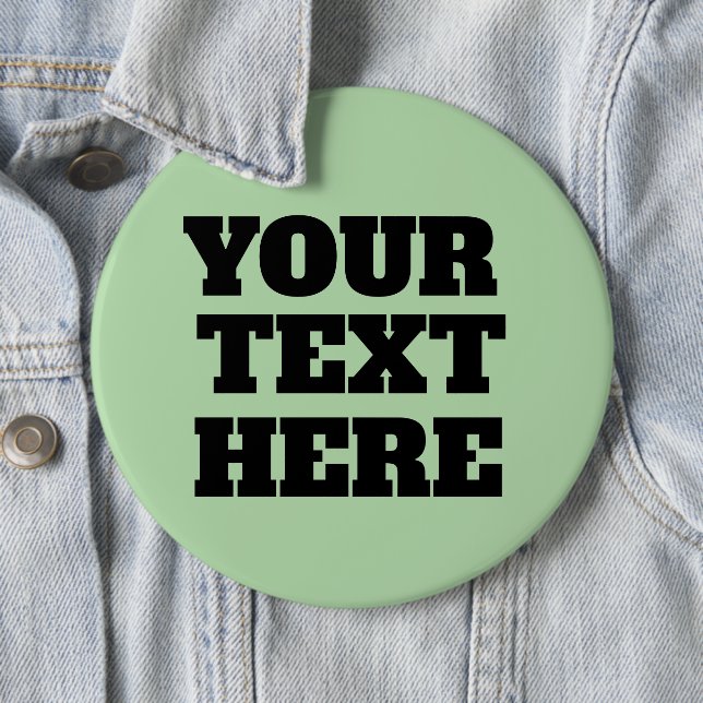 WAHLKAMPF-POLITISCHER KNOPF BENUTZERDEFINIERT  BUTTON (Beispiel)