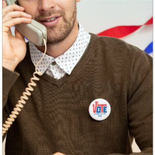 Wahlkampfgeschenke Button