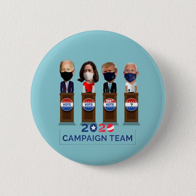 Wahlkampfteam 2020 button (Vorderseite)