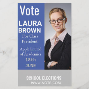 Wahlkampfvorlage Flyer