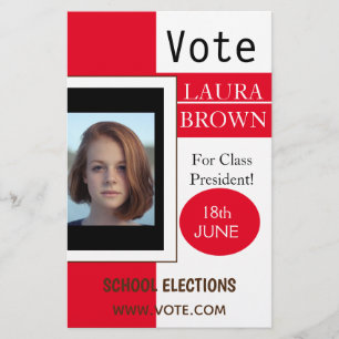 Wahlkampfvorlage Flyer