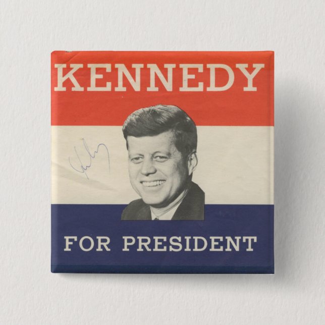 Wahlknopf für Kennedy Button (Vorderseite)