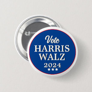 Wahlknopf Harris Walz 2024 Button