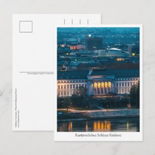 Wahlpalast Koblenz Postkarte