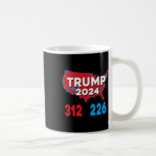 Wahlplan 2024 Trump 312 Rote Wahl 2024 Res Kaffeetasse