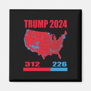 Wahlplan 2024 Trump 312 Rote Wahlen 2024 Res Magnet