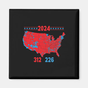 Wahlplan 2024 Trump 312 Rote Wahlen 2024 Res Magnet
