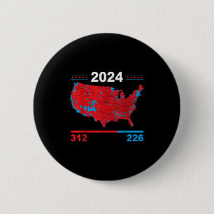 Wahlplan Trump 312 Red 2024 Wahlergebnisse Button