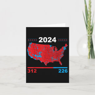 Wahlplan Trump 312 Red 2024 Wahlergebnisse Karte