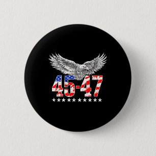 Wahlplan Trump Landslide Rote Wahlkarte 202 Button