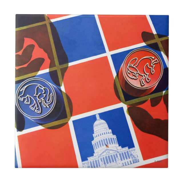 Wahlprüfung Fliese (Vorderseite)