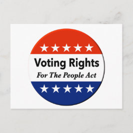 Wahlrecht für das Volksgesetz Postkarte