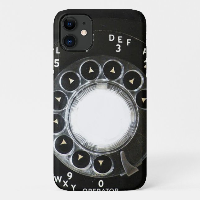 Wählscheibentelefon Case-Mate iPhone Hülle (Rückseite)