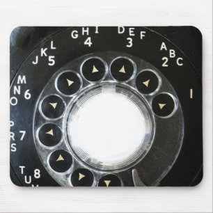 Wählscheibentelefon Mousepad