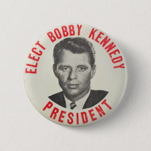 Wählt Bobby Kennedy zum Präsidenten Button