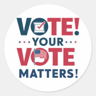 Wählt den Aufkleber für eure Stimme