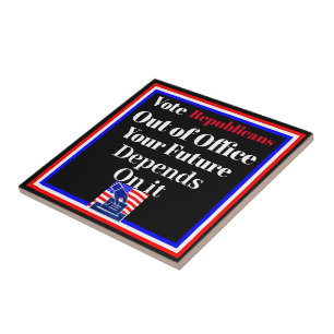 Wählt die Republikaner aus der Keramik Fliese