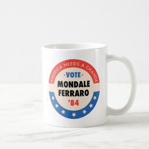 Wählt Mondale/Ferraro '84 Tasse