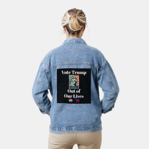 Wählt Trump aus unserem Leben, Denim Jacket Jeansjacke