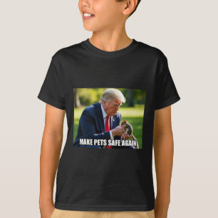 Wählt Trump Mega Haustiere wieder sicher Gerechtig T-Shirt