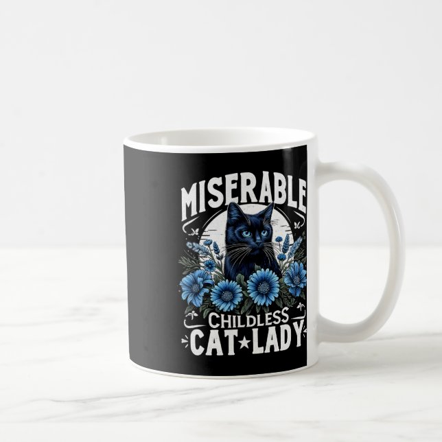 Wahltag Katze Ladys Miserable Chilless Cat La Kaffeetasse (Rechts)