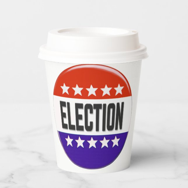 Wahltaste Pappbecher (Vorderseite)