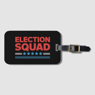 Wahlteam 2024 Wahl Demokrat Republikaner Gepäckanhänger