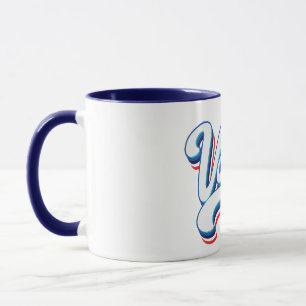 Wahltypografie Tasse