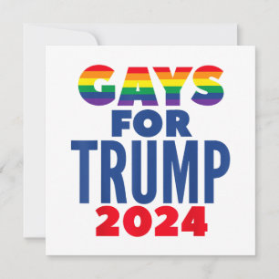 Wahlversprechen für Trump 2024 Einladung