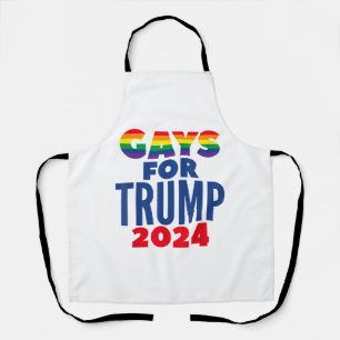Wahlversprechen für Trump 2024 Schürze