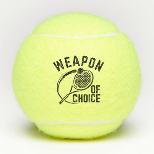 Wahlwaffe Tennisbälle