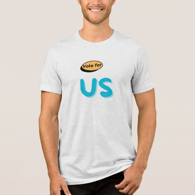 Wahlzeit, Abstimmung für den US-amerikanischen T - Tri-Blend Shirt (Vorderseite)