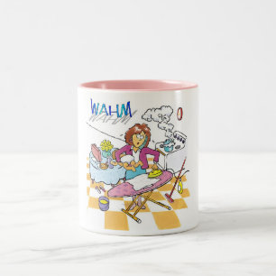WAHM-Tasse Zweifarbige Tasse
