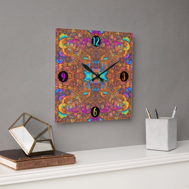 Wahnsinn - große Uhr (Büro)