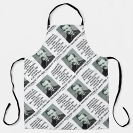 Wahnsinn im Individuum Etwas Seltenes Nietzsche Schürze