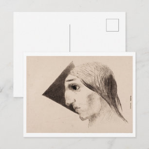 Wahnsinn, Tafel sechs aus Für Edgar Poe Postkarte