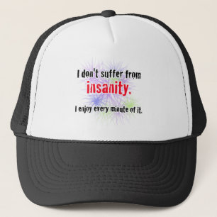 Wahnsinn Truckerkappe