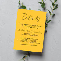 Wahre Einfachheit 3 Script Minimal Marigold Weddin