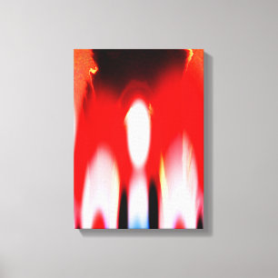 Wahre Flammenkunst Leinwanddruck