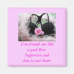 Wahre Freunde magen. Magnet