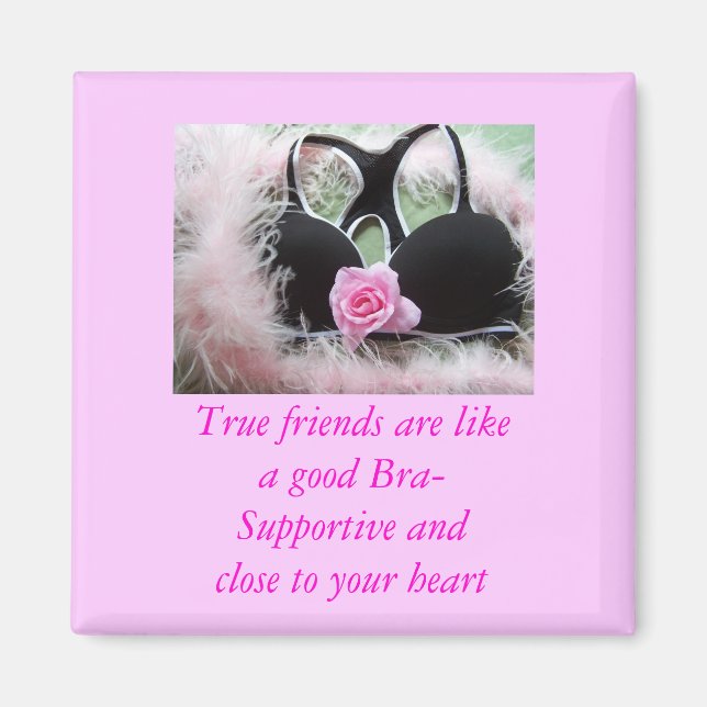 Wahre Freunde magen. Magnet (Vorne)