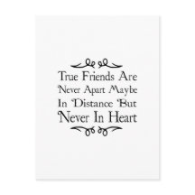 Wahre Freunde sind nie dabei