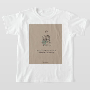 "Wahre Freundschaft Zitat T-Shirt" T-Shirt