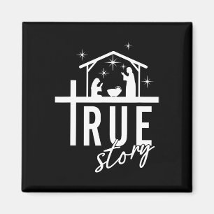 Wahre Geschichte Jesu Geburtsweihnachtskrippe Szen Magnet