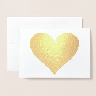 wahre Goldfolie Folienkarte