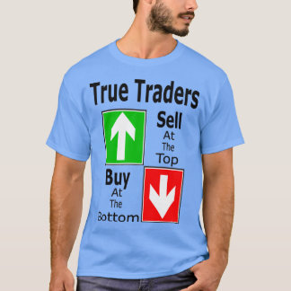 Wahre Händler verkaufen an der Spitze kaufen an de T-Shirt